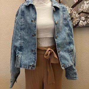 Plus-size Denim Jacket